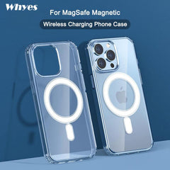 Magsafe Cover For Iphone 16 Pro Max 15 Pro Max 14 Pro max 13 Pro Max 12 Pro Max 11 Pro Max Transparent Bumper Jelly Cover For Iphone Magsafe Cover For Iphone 15 Pro Max 14 Pro