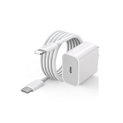 iPhone 20W Original Charger with Type-C to Lightning Cable Fast Charging Adapter , iphone 20w charger with cable or without cable