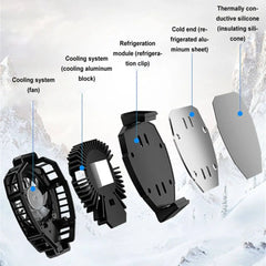 Memo Dl05 Portable Semiconductor Phone Cooler Fan