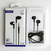 Ronin R-29 HandsFree In-Ear Headphones - Noise Cancellation, Built-in Mic, 1.0m-1.4m Cable, Android Compatible