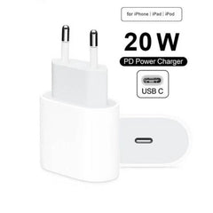 iPhone 20W Original Charger with Type-C to Lightning Cable Fast Charging Adapter , iphone 20w charger with cable or without cable