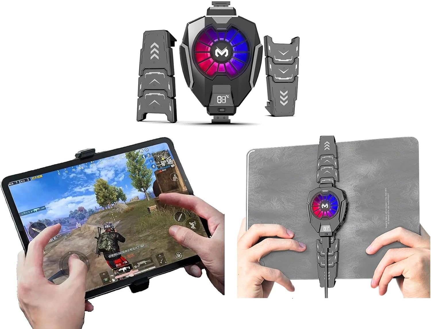 Memo Dl05 Portable Semiconductor Phone Cooler Fan