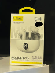 O Lonnie Round N15 True Wireless Earbuds