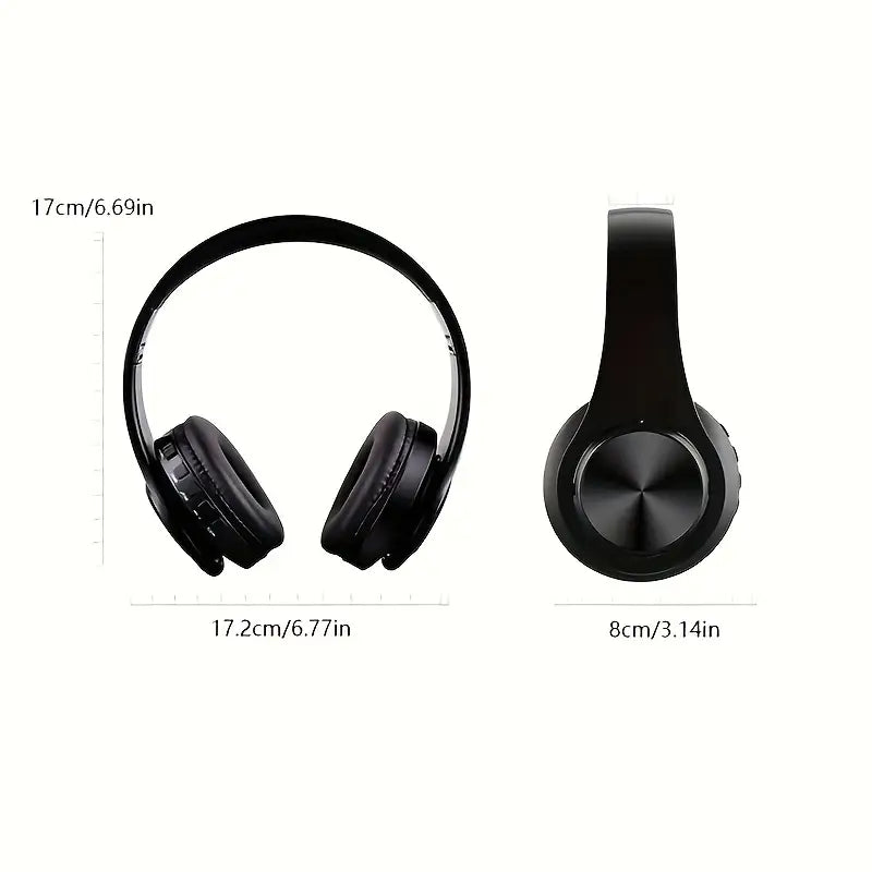 B39 Luminous RGB Wireless Headphones with LED Lights – Bluetooth 5.0, Wired & Wireless Modes, Hi-Fi Stereo Sound, Built-in Mic, TF Card Support, Foldable Over-Ear Design for Gaming, Music & Calls